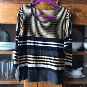 Stripped Top Size Large **Read listing